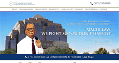 Desktop Screenshot of machilaw.com